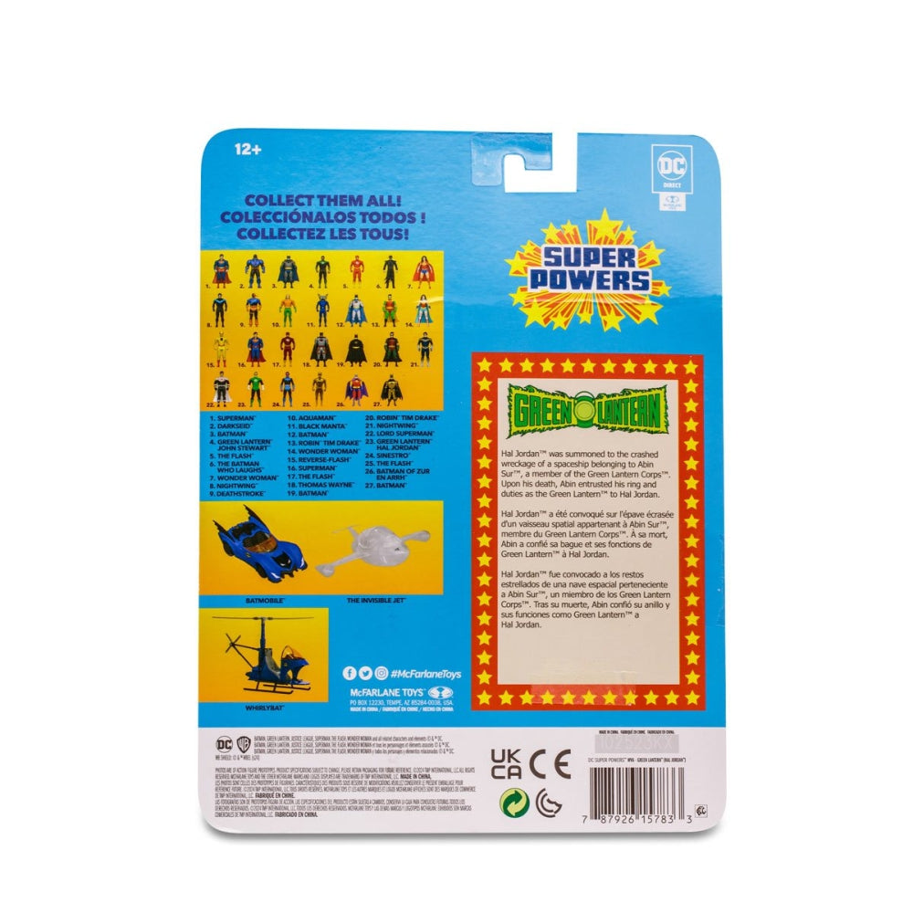 DC Super Powers Wave 6 Green Lantern Hal Jordan 4 1/2-Inch Scale Action Figure