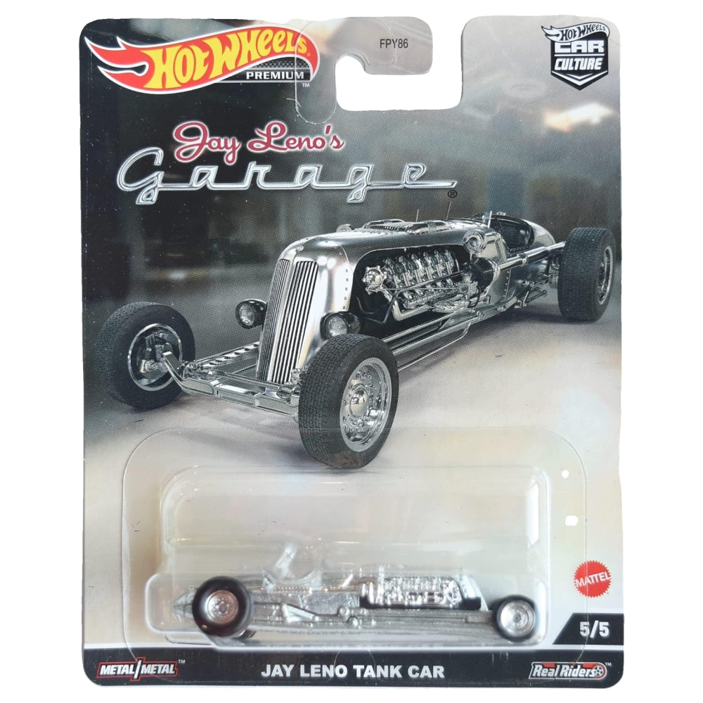 Hot Wheels Jay Leno Garage Die Cast Car Model Tank Car - Scale 1:64
