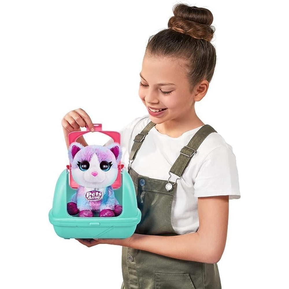 ZURU Pets Alive Pet Shop Surprise Series 3 Interactive Plush – Bulk 12 Pack Assortment (No Inner), Talking Rescue Pet Surprise Toy