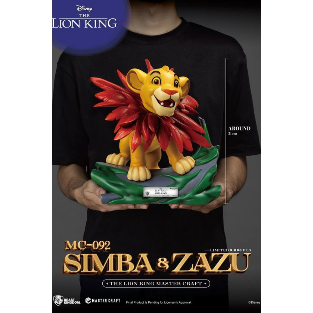 The Lion King Master Craft Little Simba &amp; Zazu