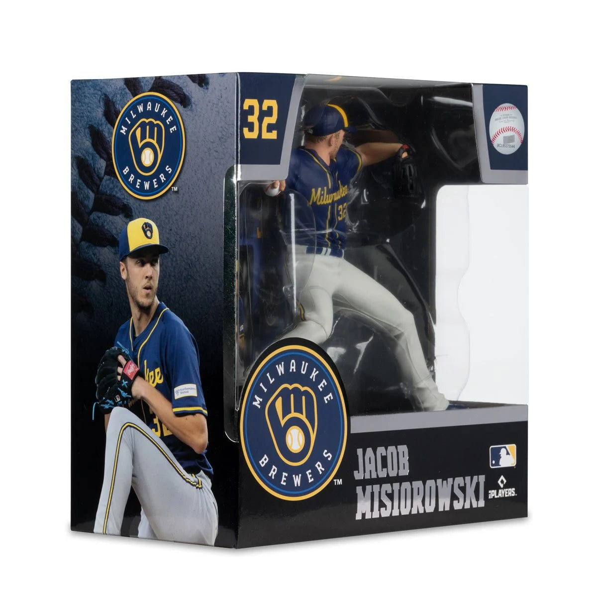 Jacob Misiorowski Brewers 7-Inch Figure – MLB SportsPicks McFarlane Pitching Collectible