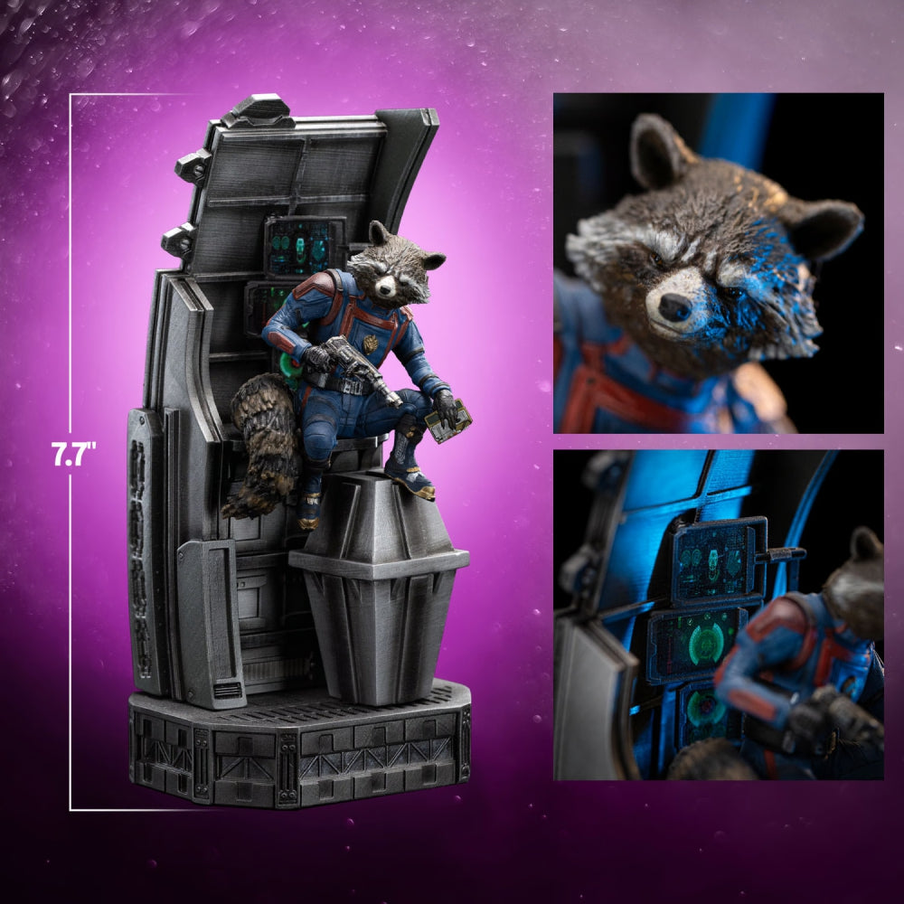 Statue Rocket Raccoon - Guardians of the Galaxy 3 - Art Scale 1/10