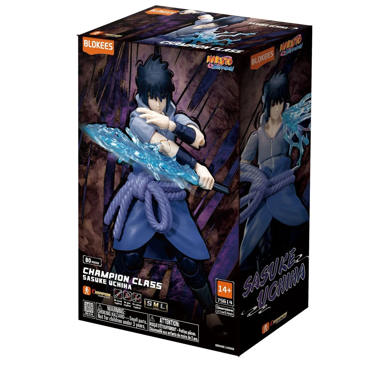 Sasuke Uchiha Model Kit – Naruto Shippuden Champion Class CC04 Figure