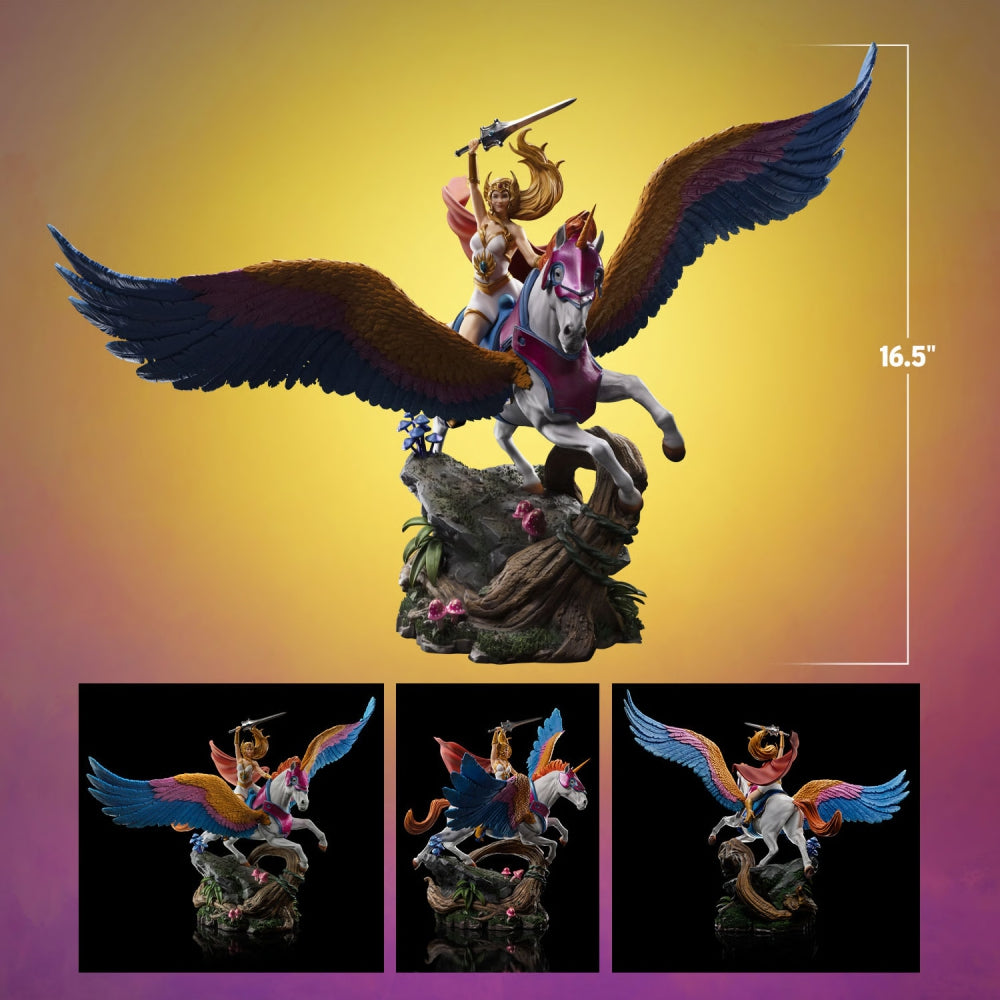 Statue She-Ra and Swiftwind - MOTU - Art Scale 1/10