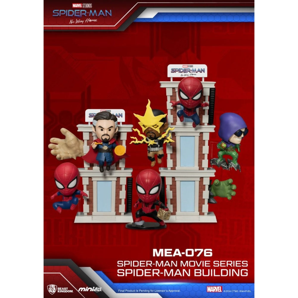 SPIDER-MAN BUILDING SERIES BLIND BOX SET (6PCS)
