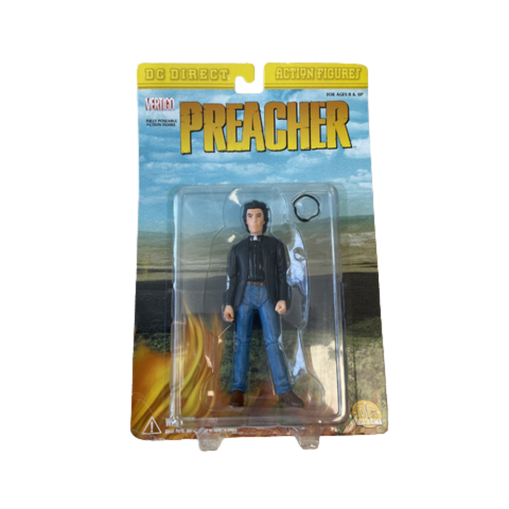 DC Direct Preacher Jesse Custer Action Figure Vertigo Comics Collectible