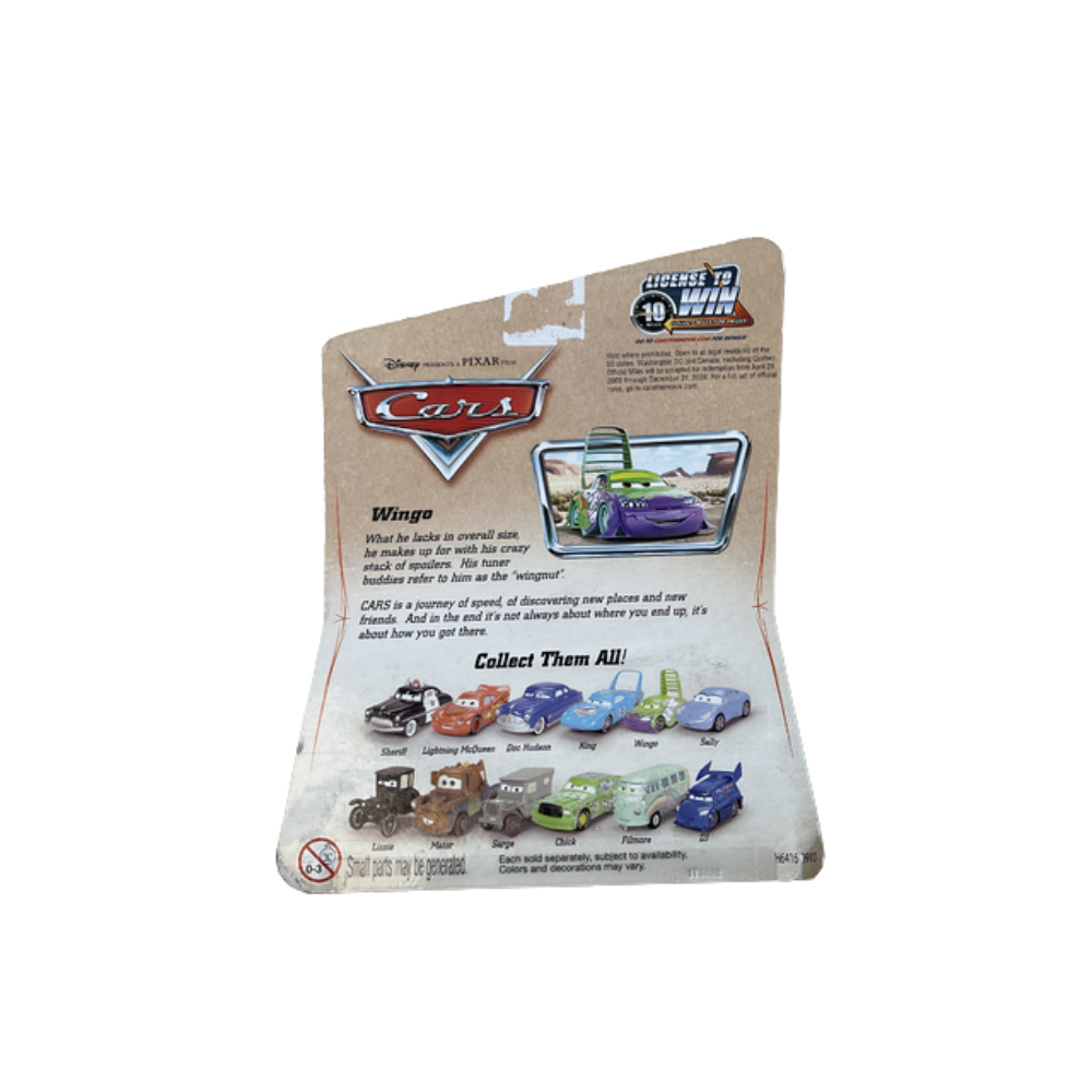 Disney Pixar Cars Wingo Die-Cast Toy Car - Collectible Character Vehicle
