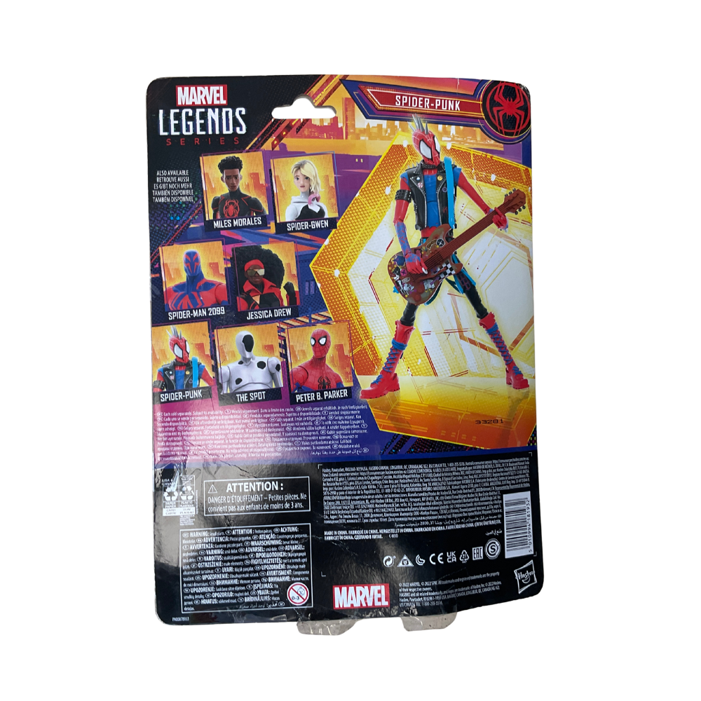 Marvel Legends Series Spider-Man Across the Spider-Verse Spider-Punk Action Figure