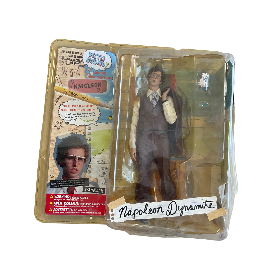 Napoleon Dynamite Talking Action Figure – Collectible Figure with Sound