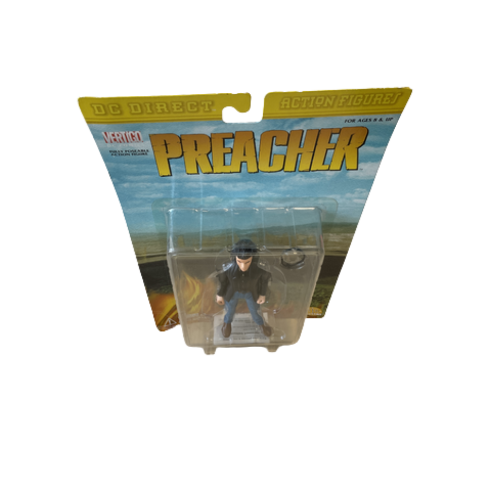DC Direct Preacher Jesse Custer Action Figure Vertigo Comics Collectible
