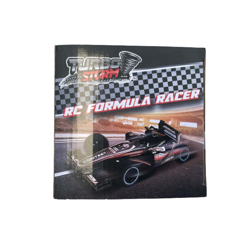 Turbo Storm RC Formula Racer - Remote Control Race Car Toy for Kids Ages 4+