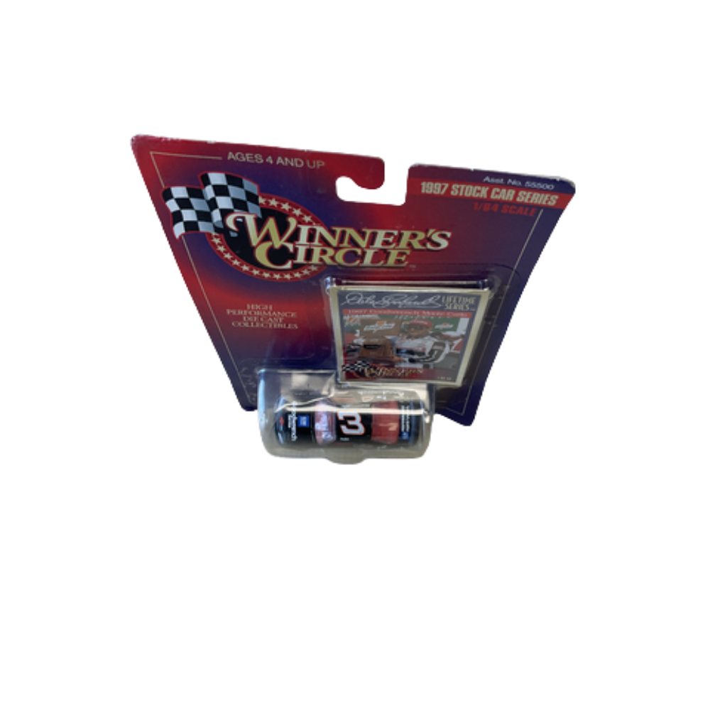 Dale Earnhardt #3 Goodwrench 1997 Winner’s Circle 1:64 NASCAR Die-Cast Collectible with Card