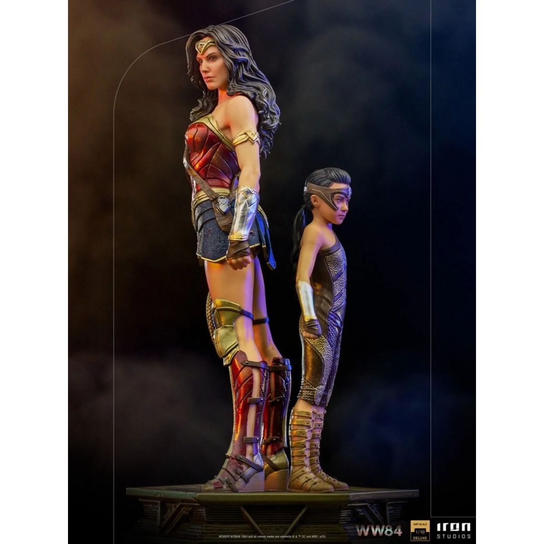 Wonder Woman & Young Diana Deluxe - WW84 -  Art Scale 1/10 - Iron Studios