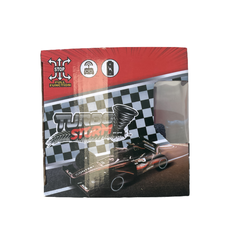 Turbo Storm RC Formula Racer - Remote Control Race Car Toy for Kids Ages 4+