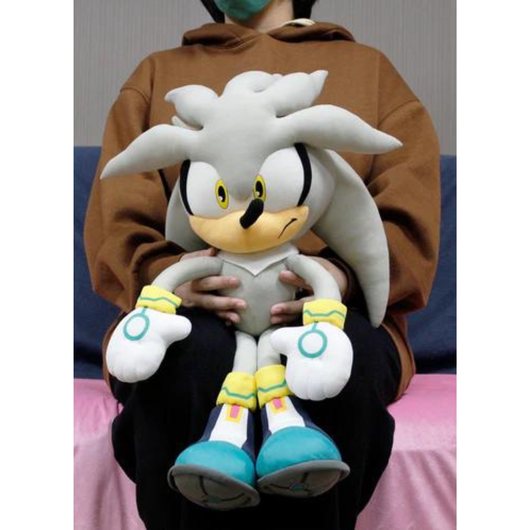 Sonic The Hedgehog - Silver The Hedgehog Plush 20&quot;H