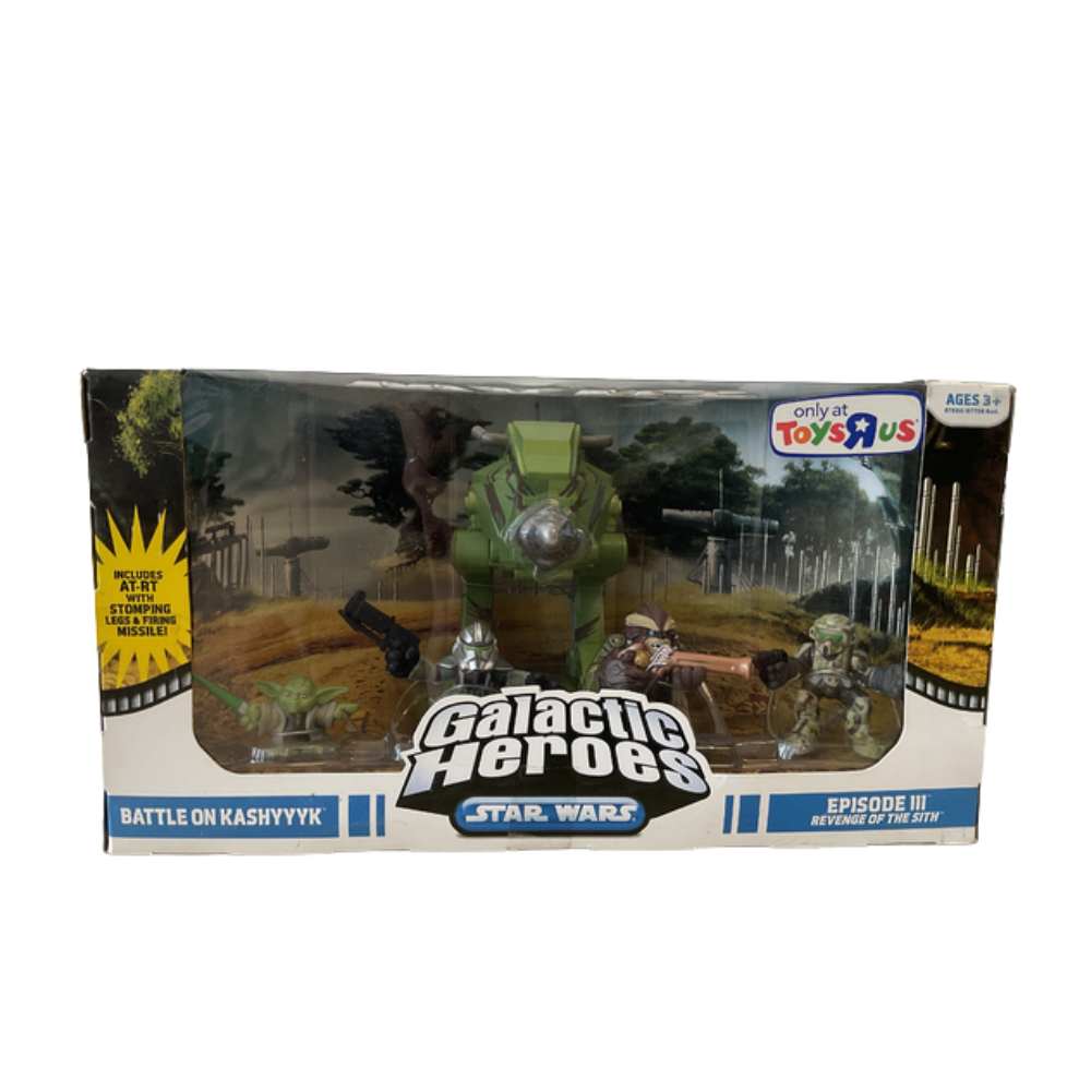 Star Wars Galactic Heroes Battle on Kashyyyk Playset