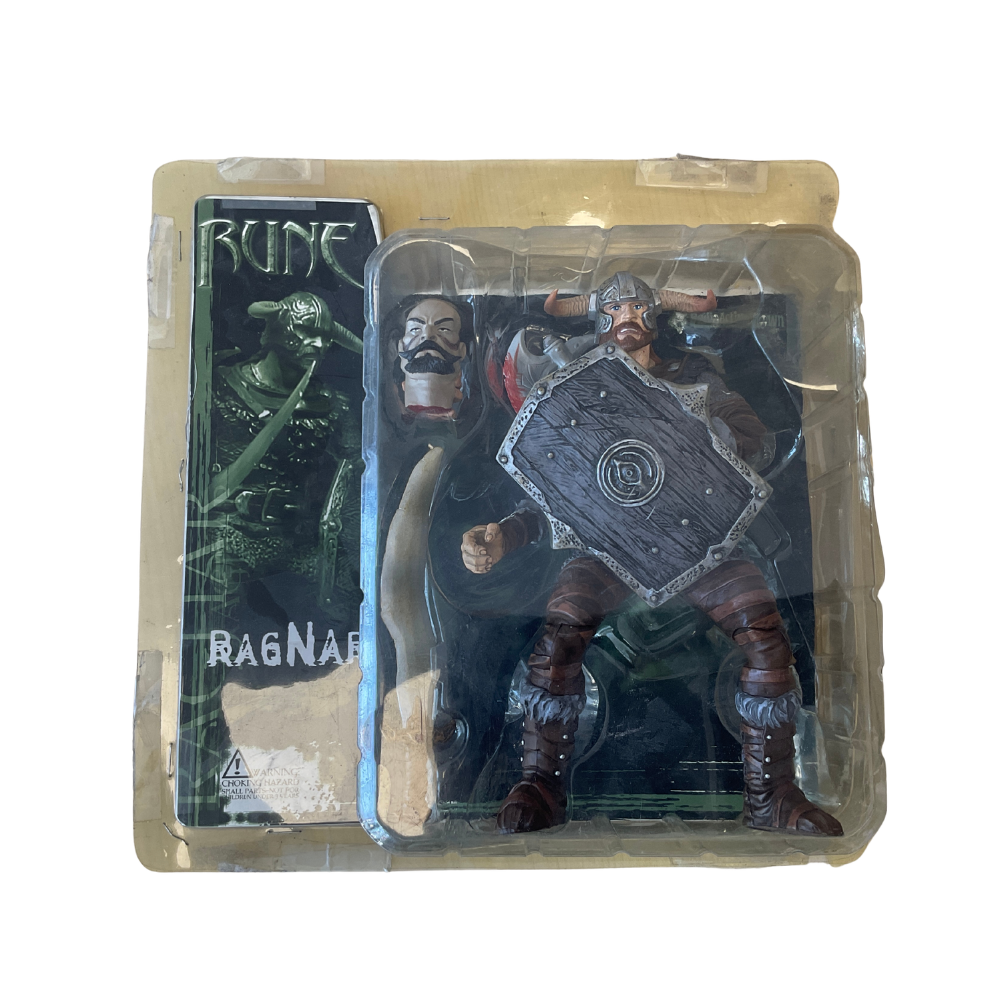 Rune Ragnar Action Figure – Radioactive Clown Collectible Viking Warrior Figure