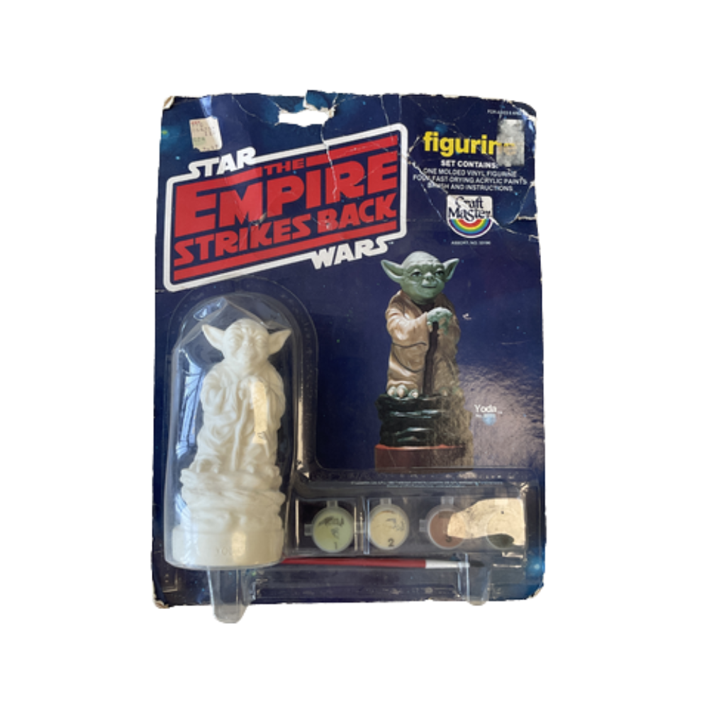 Star Wars The Empire Strikes Back Yoda Figurine Craft Kit - Outlet Condition Item