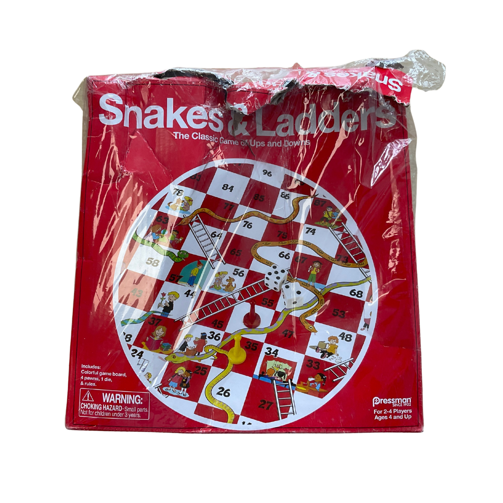 Snakes & Ladders Classic Board Game for Kids & Family Game Night