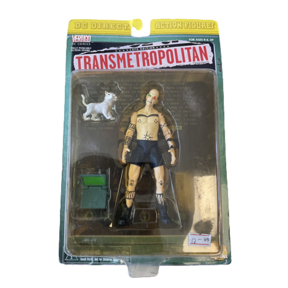 DC Direct Transmetropolitan Spider Jerusalem Action Figure Vertigo Comics Collectible