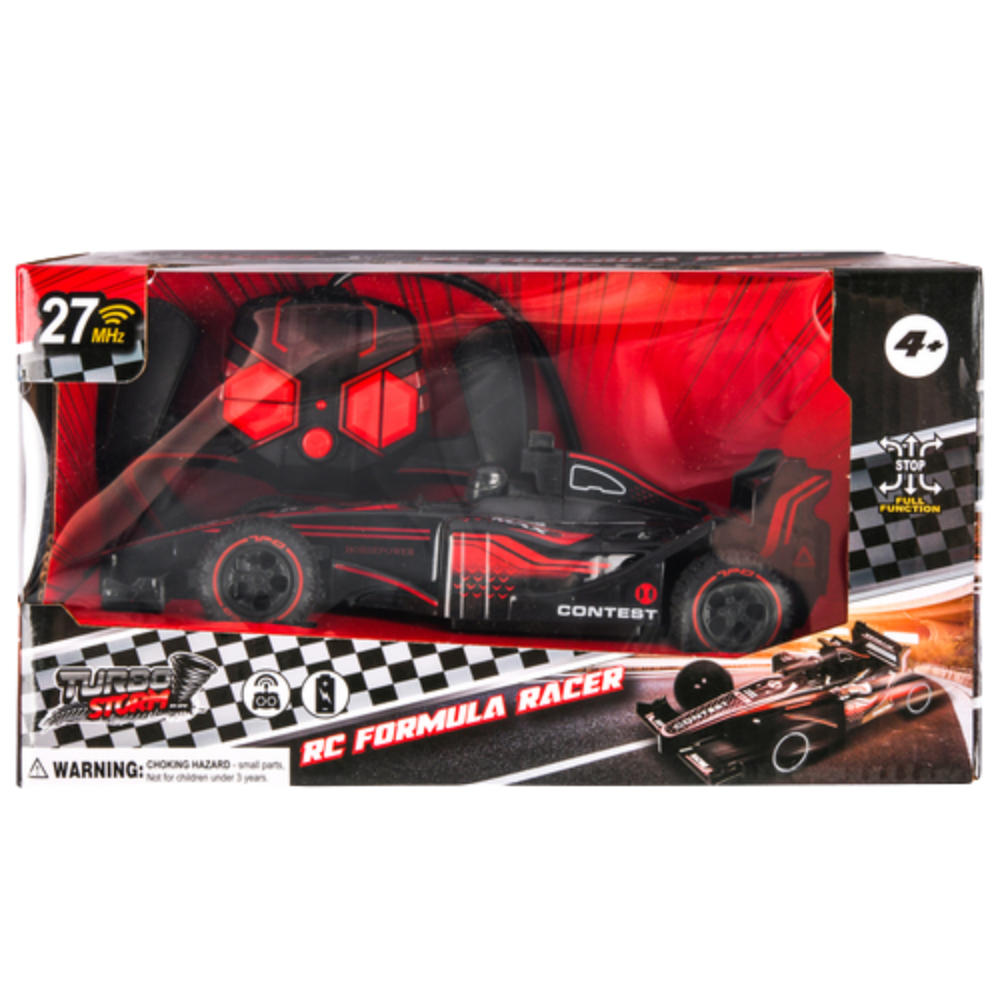 Turbo Storm RC Formula Racer - Remote Control Race Car Toy for Kids Ages 4+