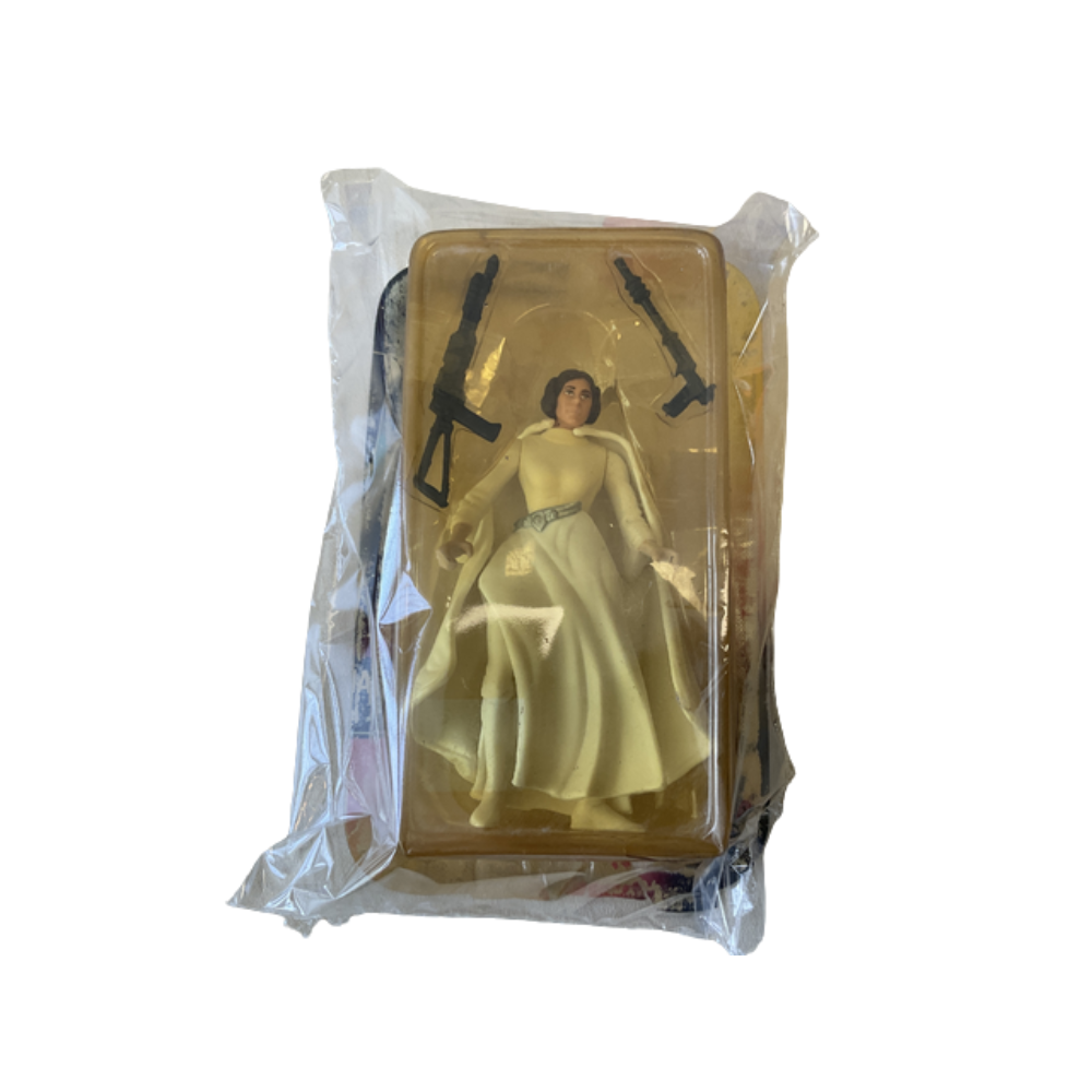 White-Robed Sci-Fi Princess Action Figure with Accessories
