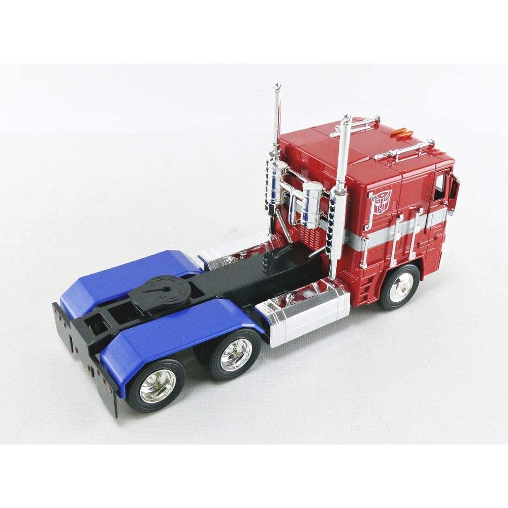 Transformers G1 Optimus Prime Truck with Robot on Chassis Die-cast Car