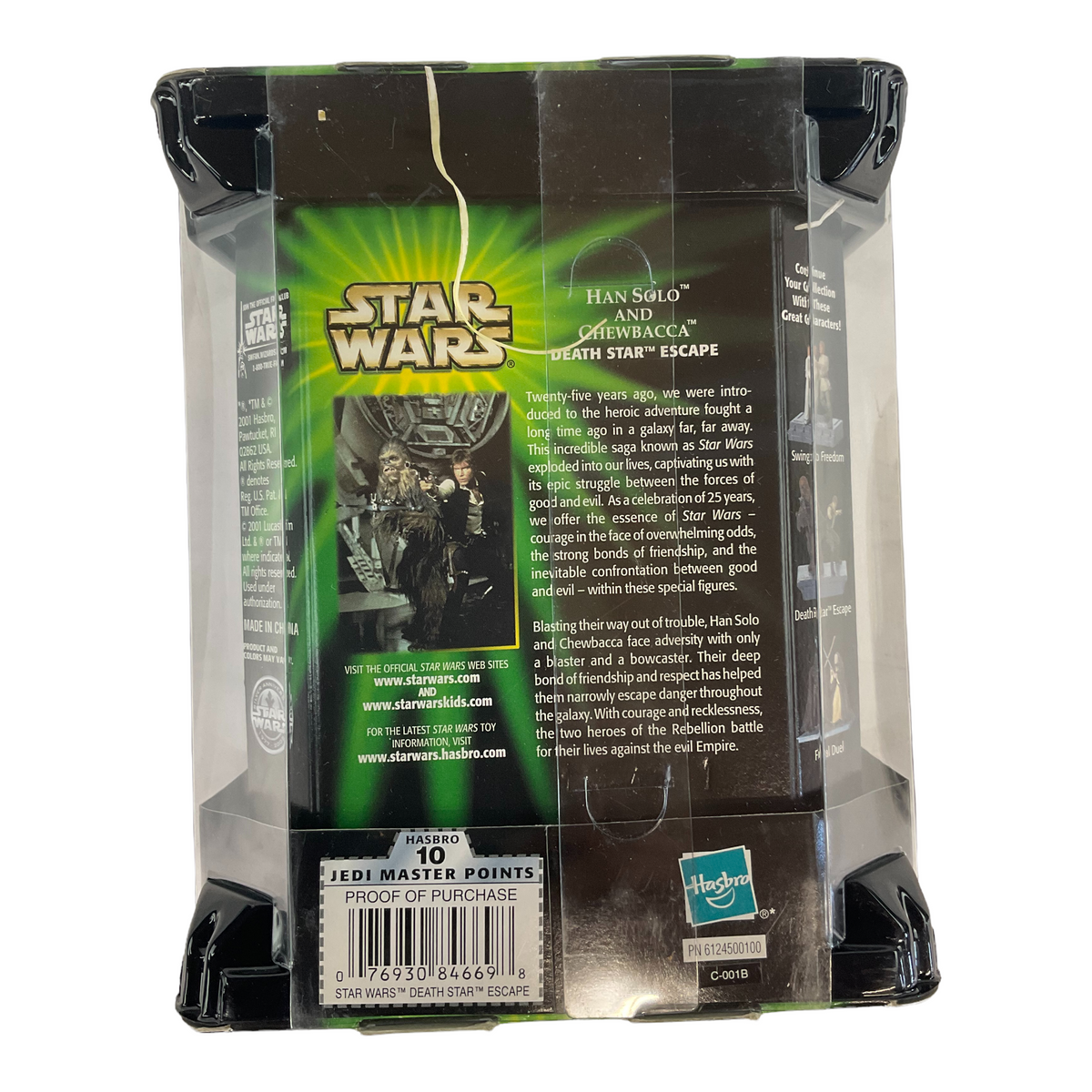 Star Wars 25th Anniversary Han Solo &amp; Chewbacca Death Star Escape
