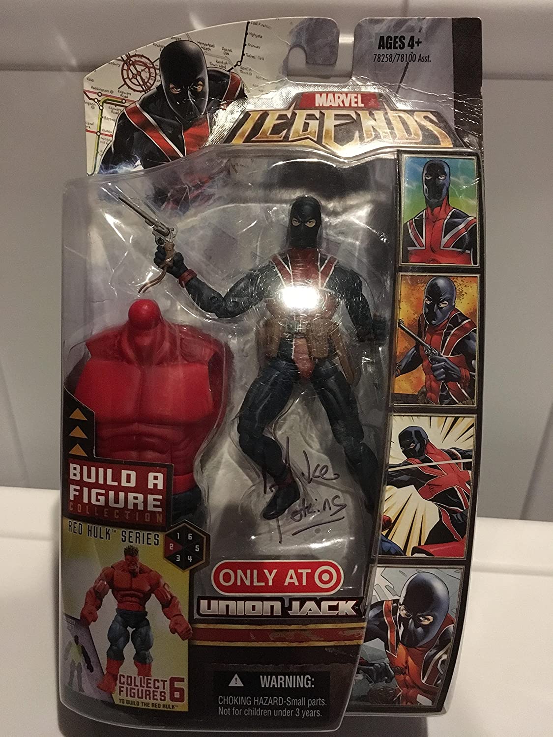 Marvel Legends Exclusive Red Hulk Build-A-Figure Wave Action Figure Adam Warlock