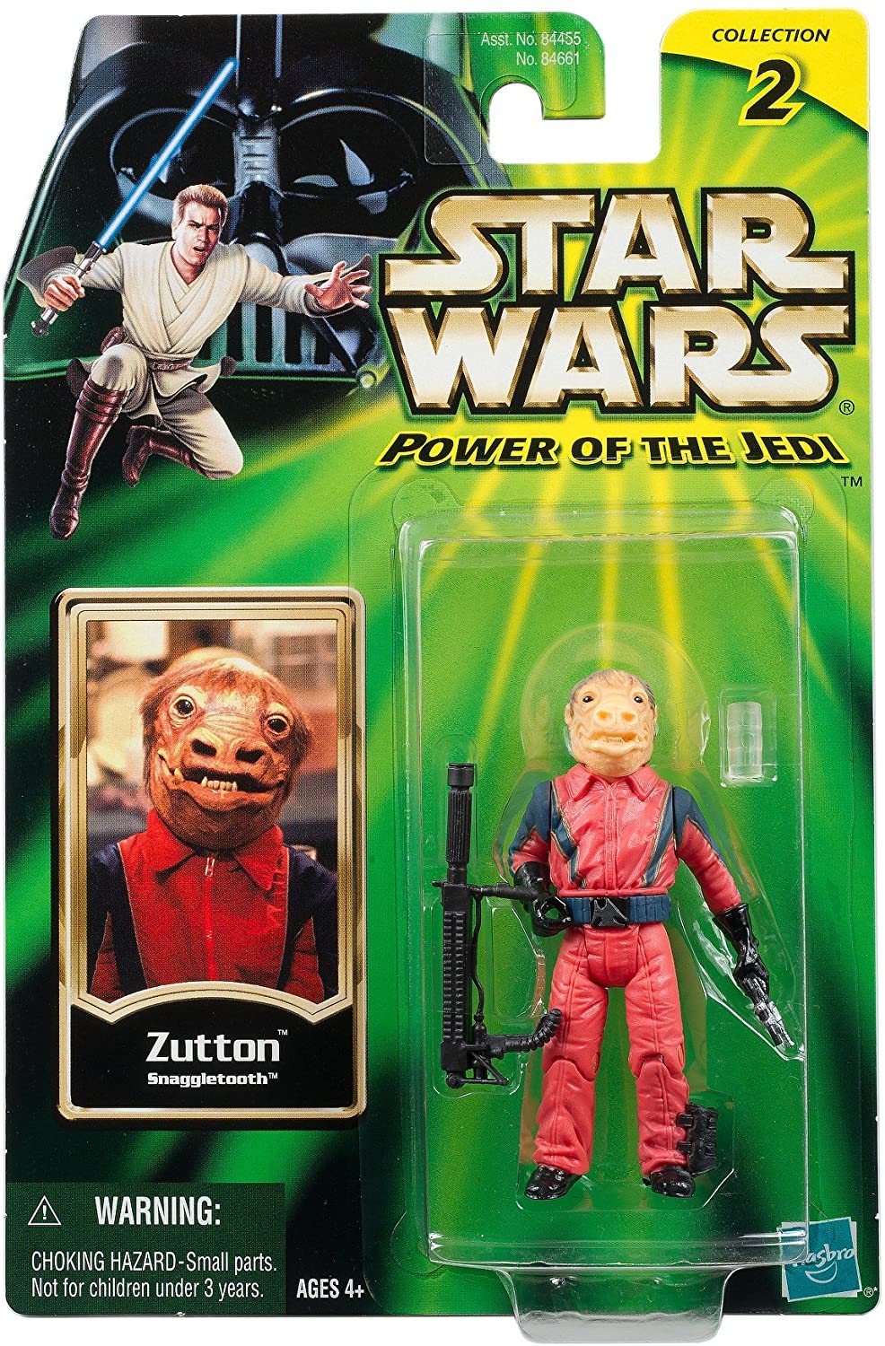 Star Wars 2001 Power of the Jedi - Zutton Snaggletooth