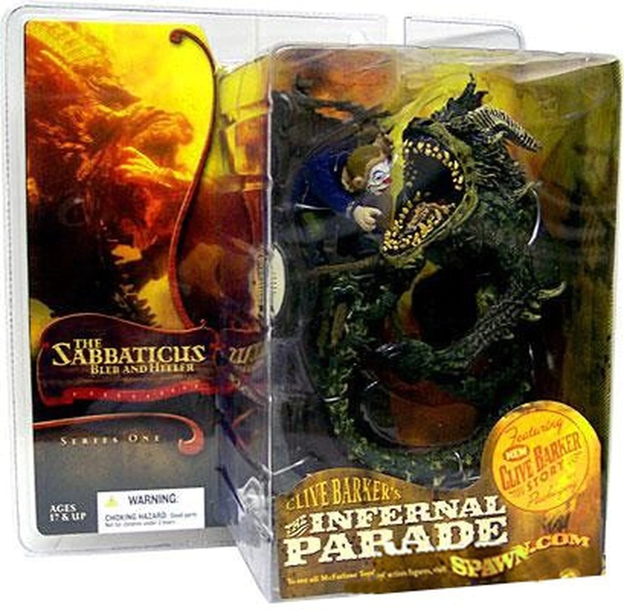Mcfarlane Toys Infernal Parade Action Figure the Sabbaticus Beast Tamer