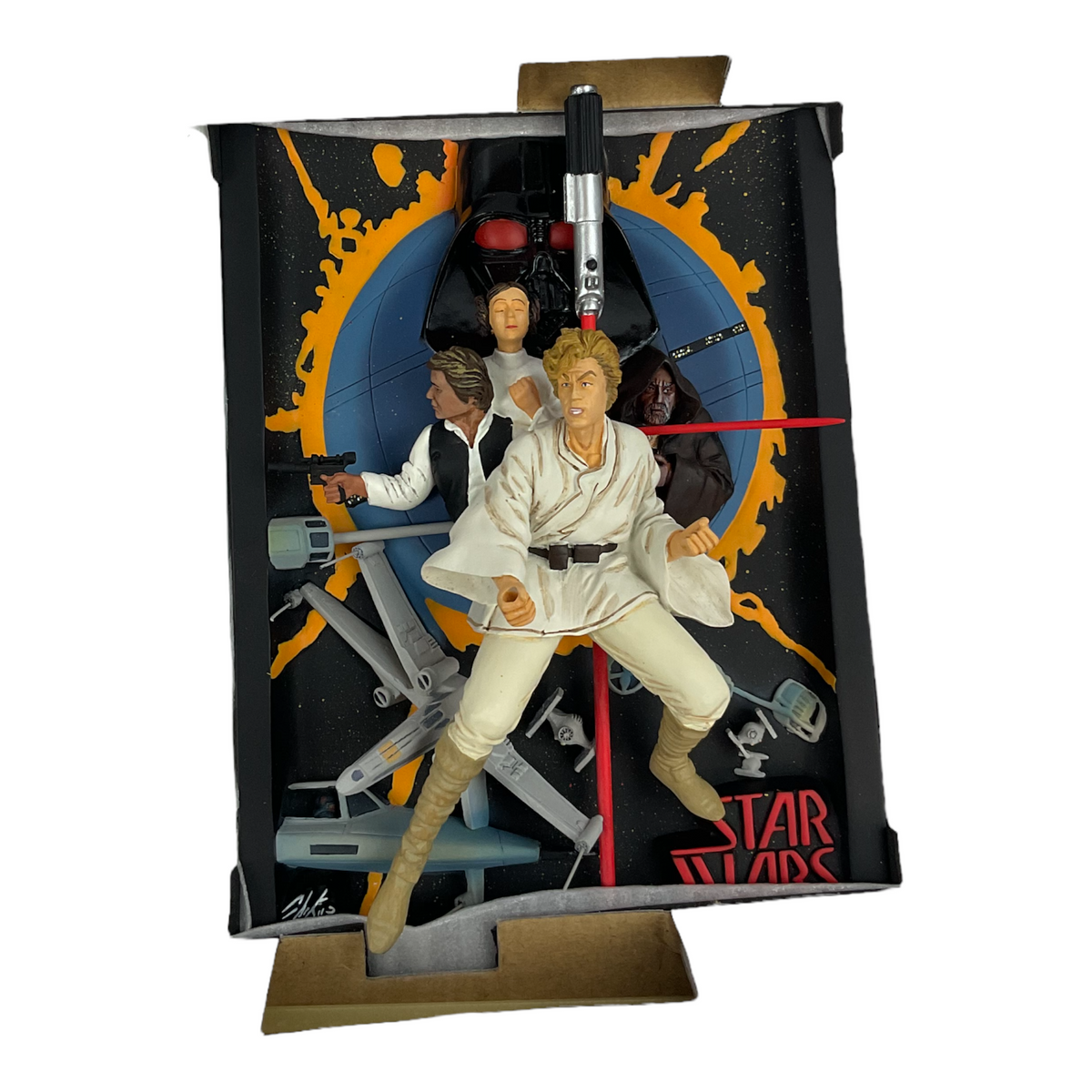 Star Wars Chaykin Mini Poster Sculpture (Comic Con Exclusive) by Code 3