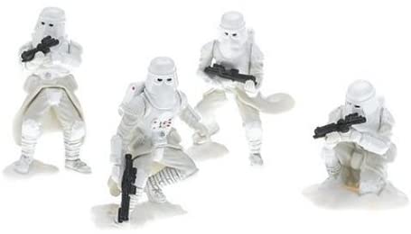Hasbro Star Wars Unleashed Battle 4 Pack Imperial Snowtroopers