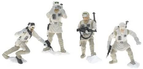 Hasbro Star Wars Unleashed Battle 4 Pack Rebel Alliance Troopers