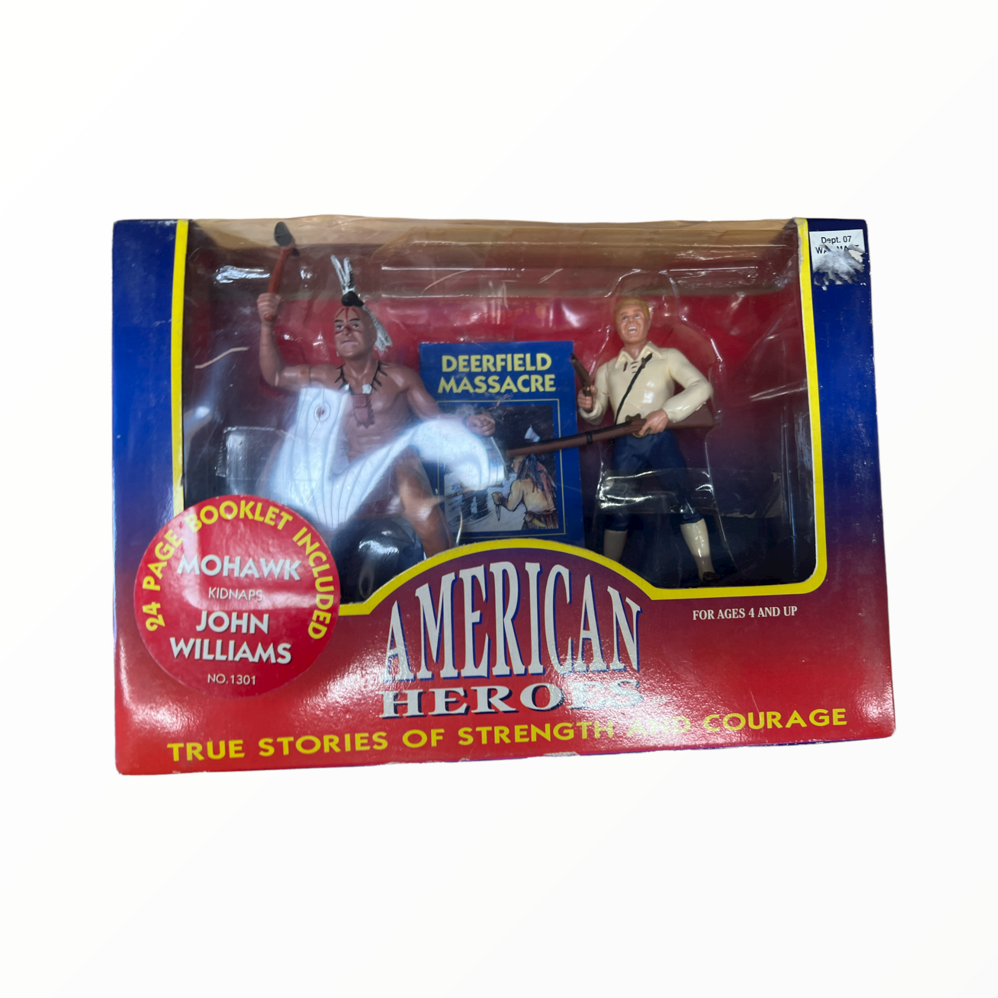 American Heroes Action Figure Collectible: #13 Mohawk Kidnaps John Williams