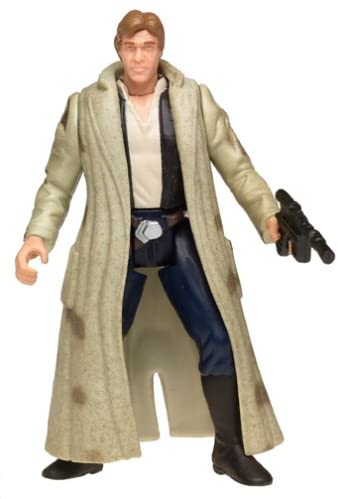 Star Wars Power of the Force Freeze Frame Han Solo in Endor Gear Action Figure