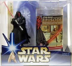 Star Wars: The Phantom Menace Darth Maul Collectible Figure & Cup