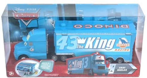 Disney Pixar CARS Movie Hauler King's Gray