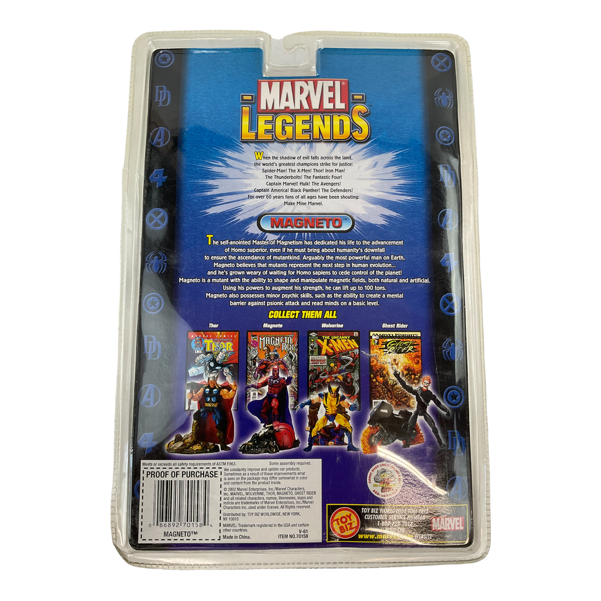 Marvel Legends Series 3 Magneto Figure Toy Biz X-Men