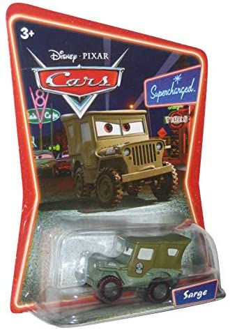 Disney Pixar Cars Supercharged Edition Sarge 1:55 Scale Mattel