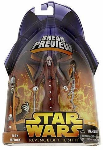 Hasbro Star Wars Revenge of The Sith 2005 Tion Medon Action Figure