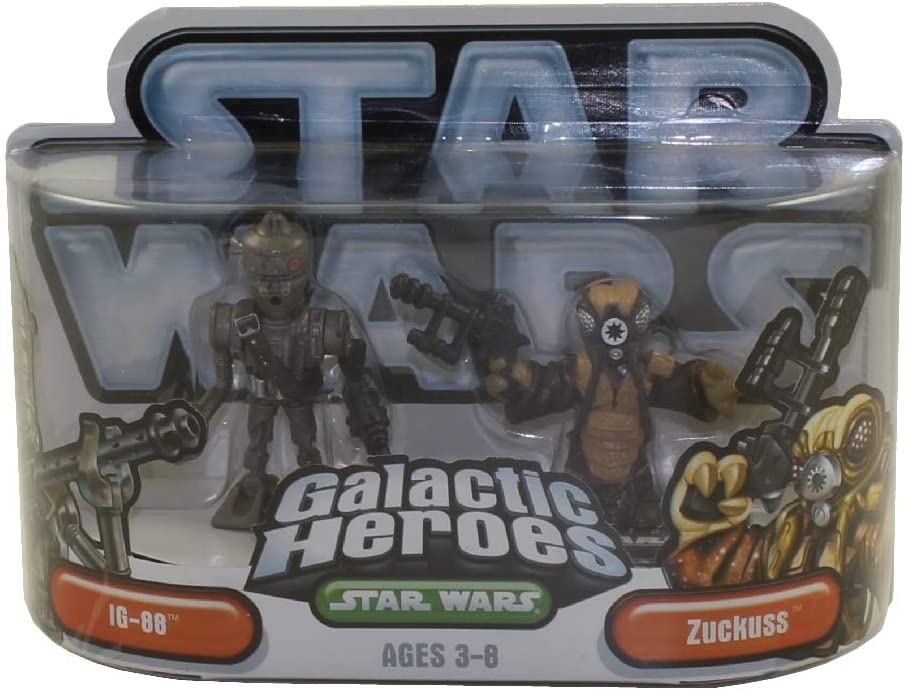 Star Wars Galactic Heroes Set ~ IG-88 Zuckuss