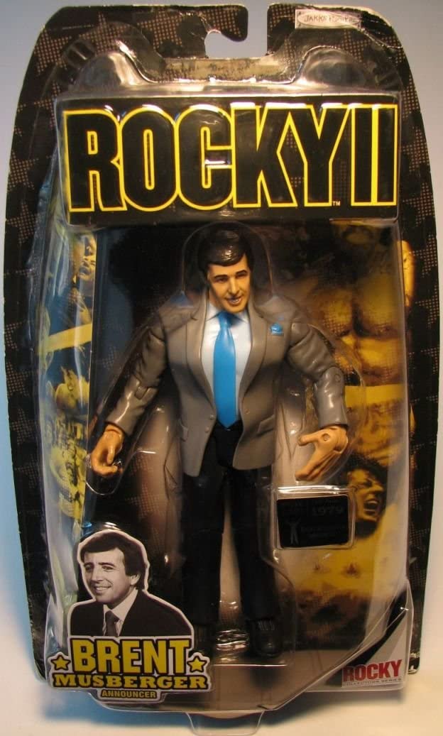 Rocky II: The Authentic Collection Action Figure Brent Musberger