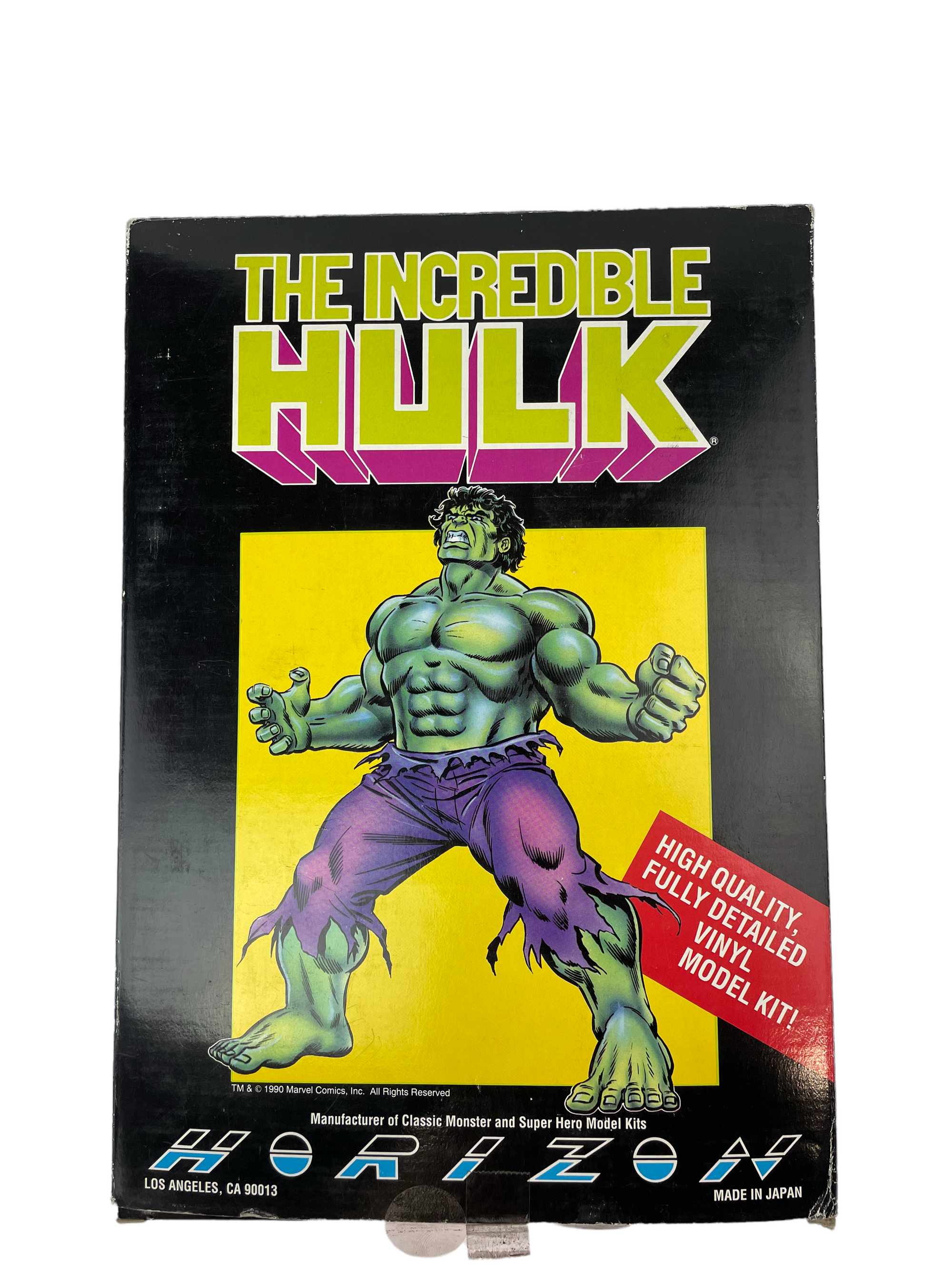 The Incredible Hulk Marvel Vinyl Figure 1/6 Scale, 1990 - Horizon Model Kit