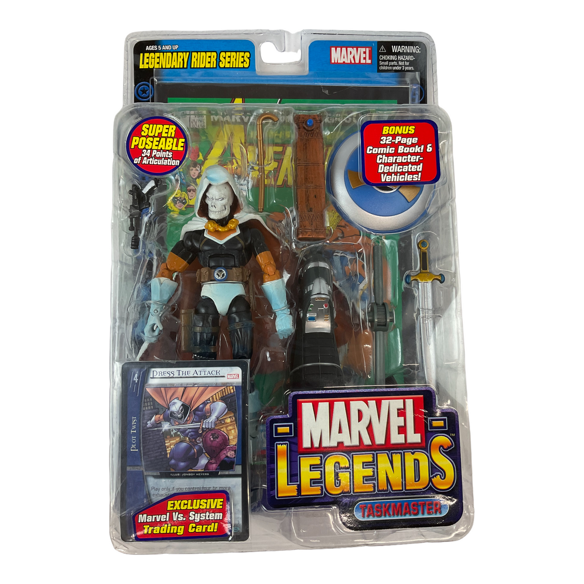 Marvel Legends Legendary Riders Figure: Task Master