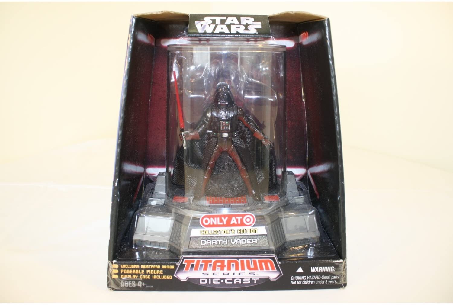 Galoob MicroMachines Target Exclusive Titanium Die-cast Darth Vader