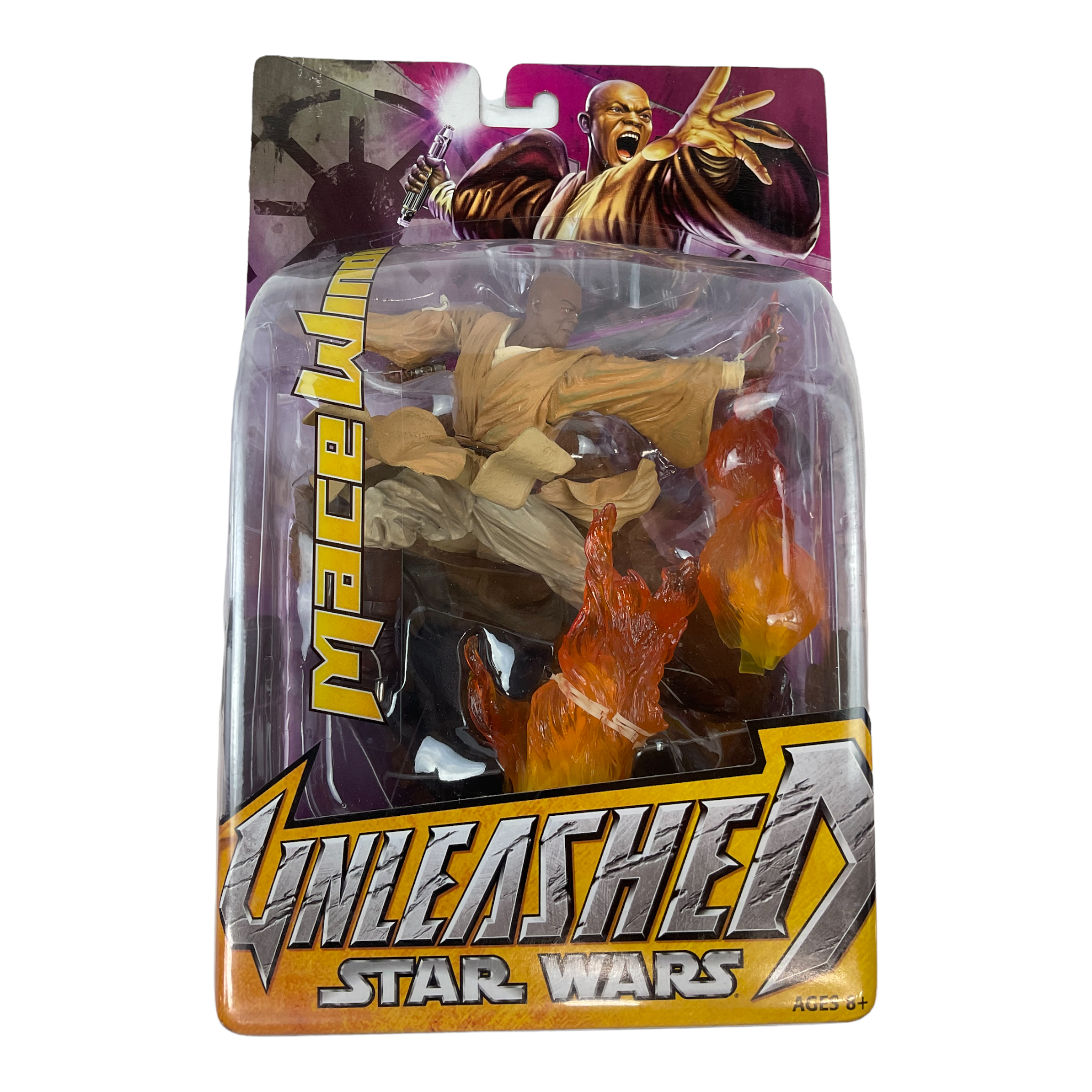 Star Wars Unleashed Mace Windu Action Figure - Retroversetoys