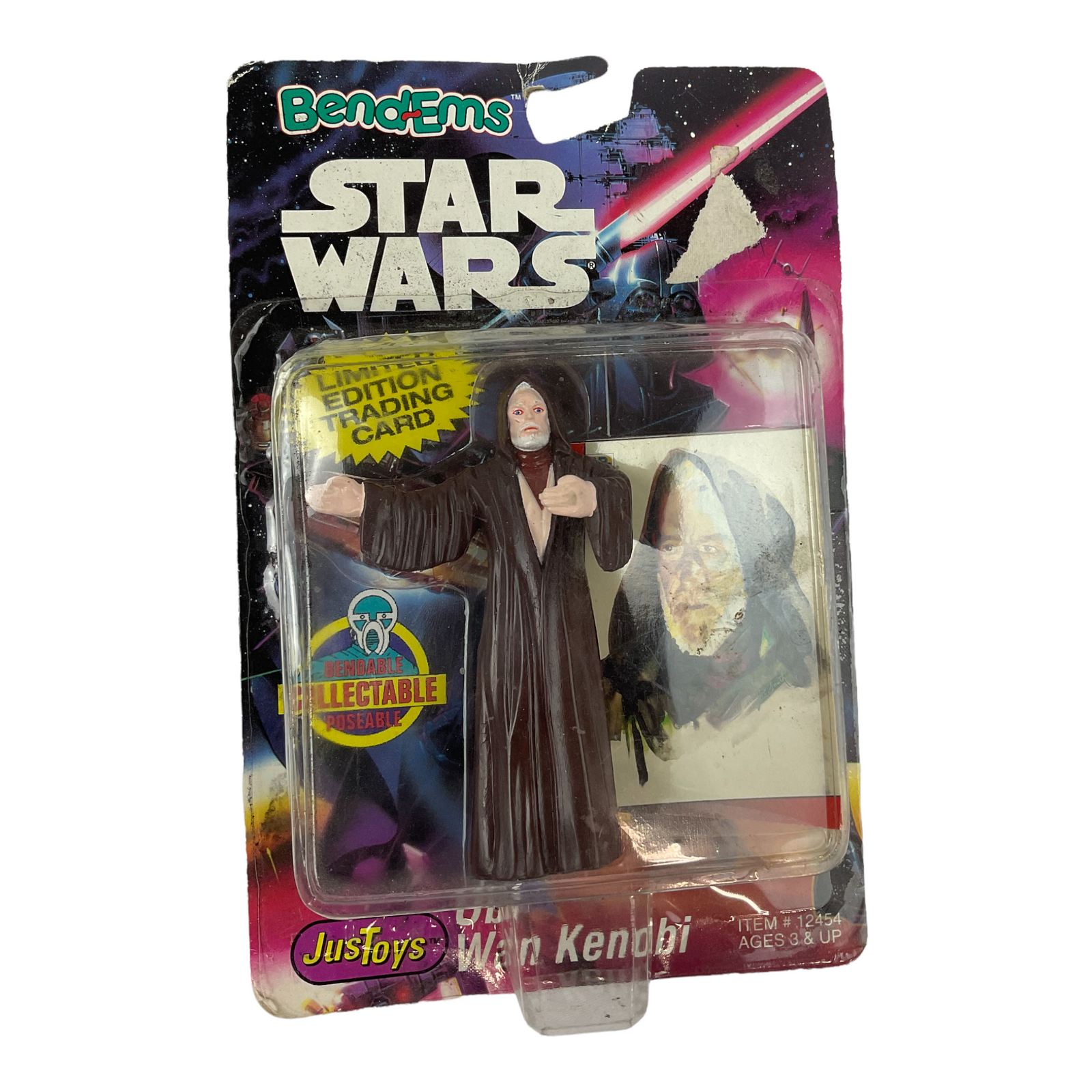 Star Wars Bend-Ems Obi-Wan Kenobi Figure by JusToys