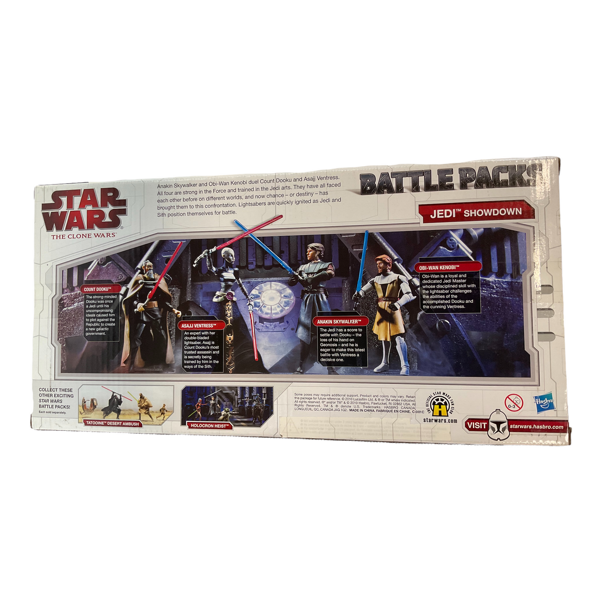 Jedi Showdown Star Wars the Clone Wars Battle Packs