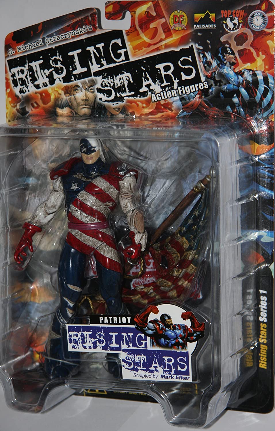 Rising Stars Series 1 Patriot - Unpainted Action figures